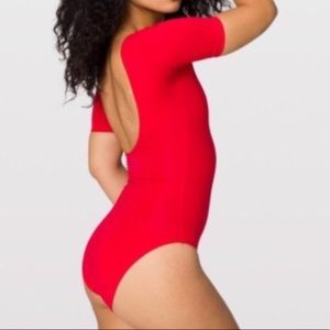 American apparel scoop back bodysuit
